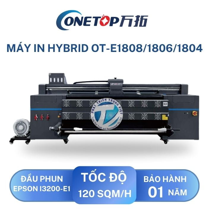 Máy In Decal Hybrid OT-E1808/1806/1804